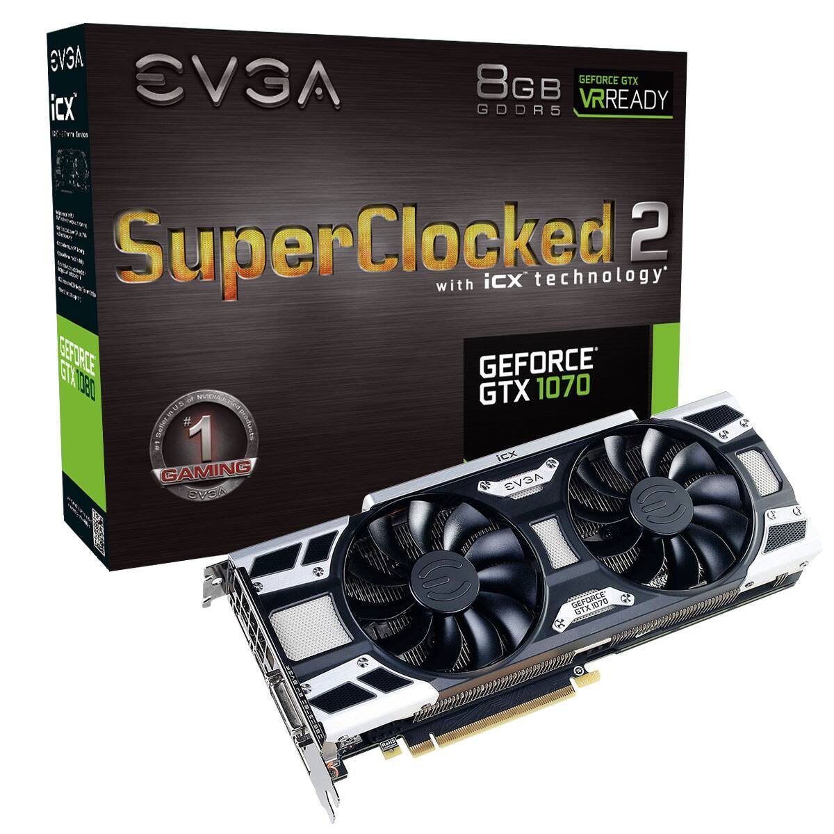 EVGA GeForce GTX 1070 oyuncu grafik kartı : Amazon.com.tr: Bilgisayar